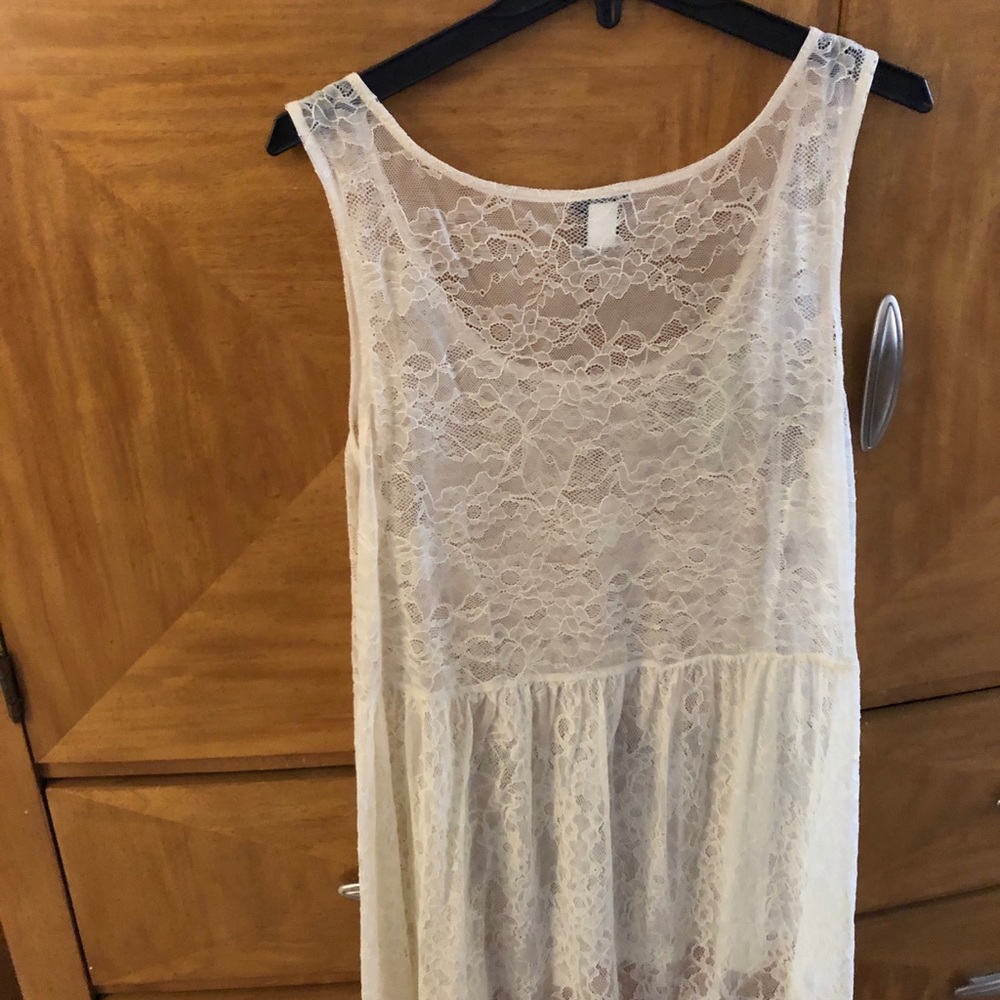 Torrid babydoll lace layering top size 1 - Picture 2 of 4
